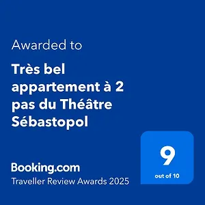 Tres Bel A 2 Pas Du Theatre Sebastopol Appartement